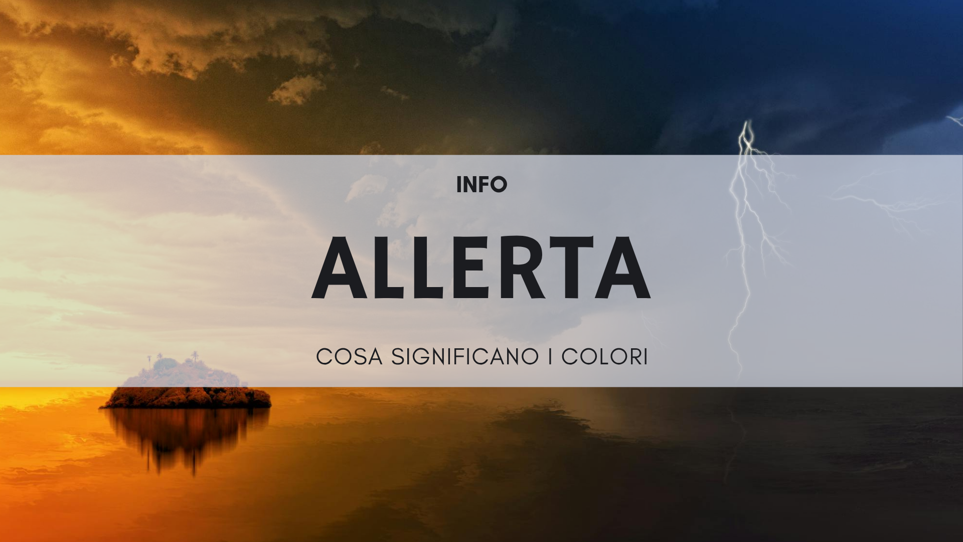 Allerta meteo Roma: cosa significano i colori dell'allerta