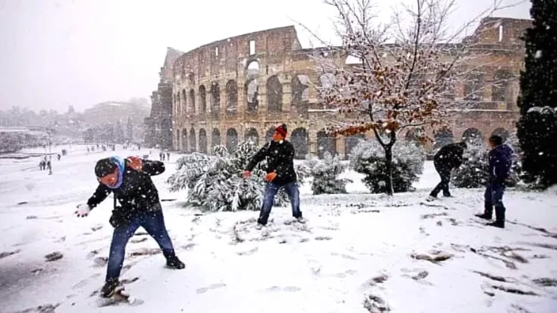 Nevicata di Roma del 2012
