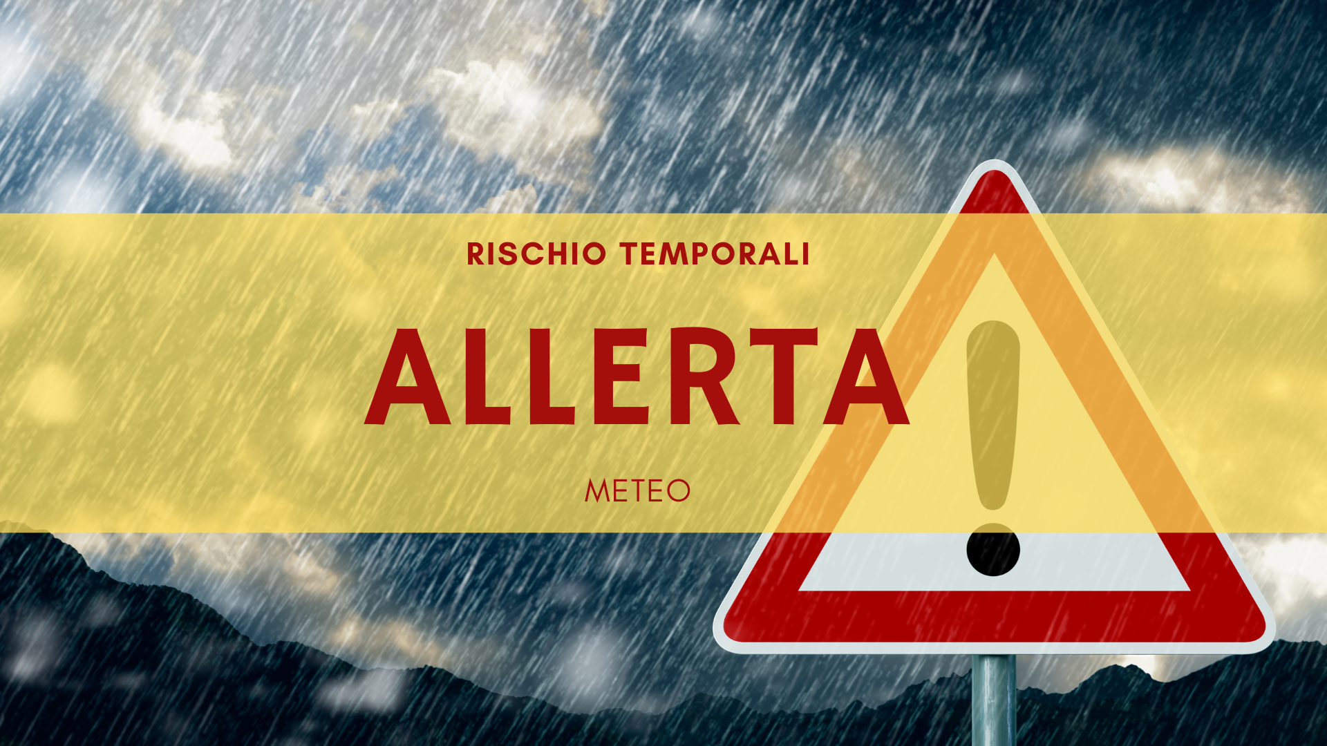 Allerta Meteo Roma: piogge e temporali il 22 e 23 aprile
