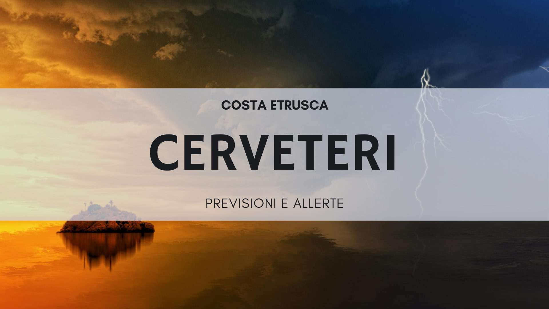 Meteo Cerveteri previsioni e allerte