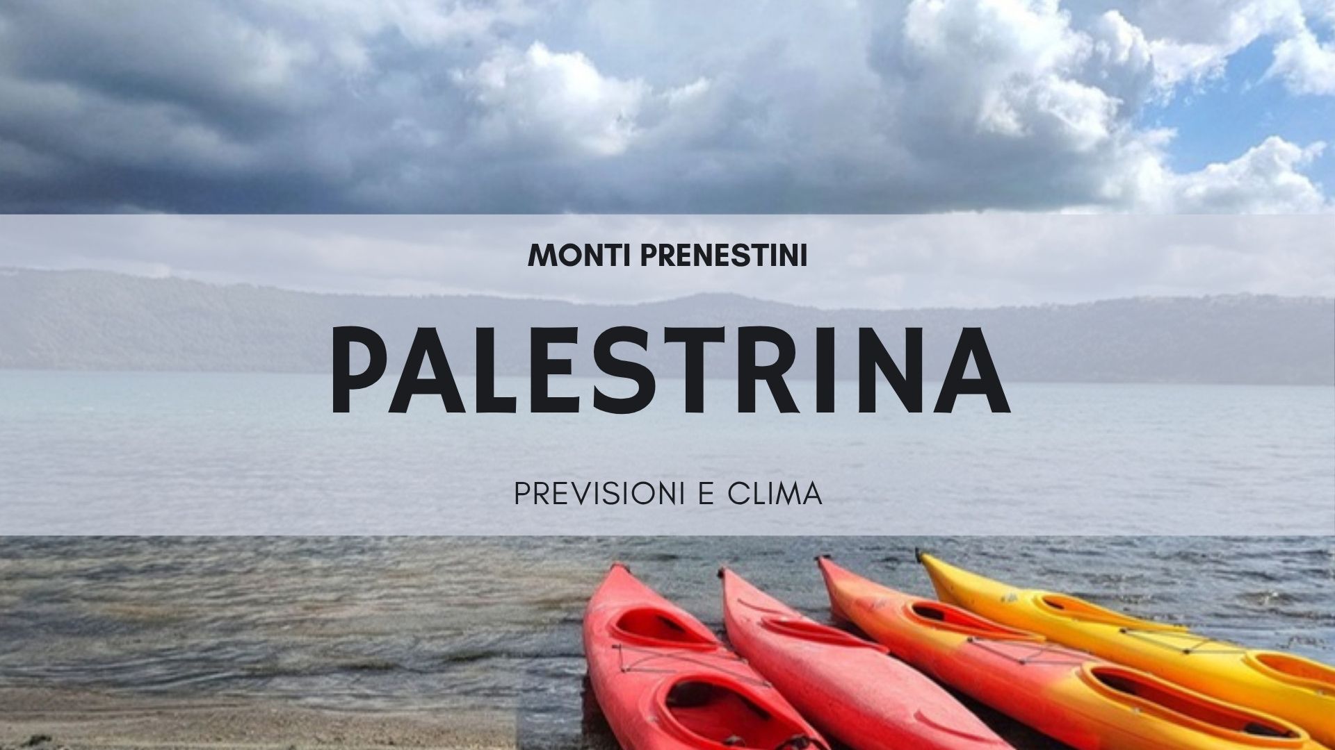 Meteo Palestrina: previsioni e clima dei Monti Prenestini